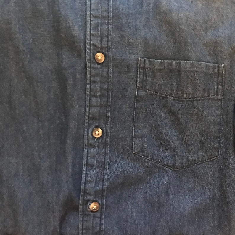 Men/'s Small Jean shirt Divided