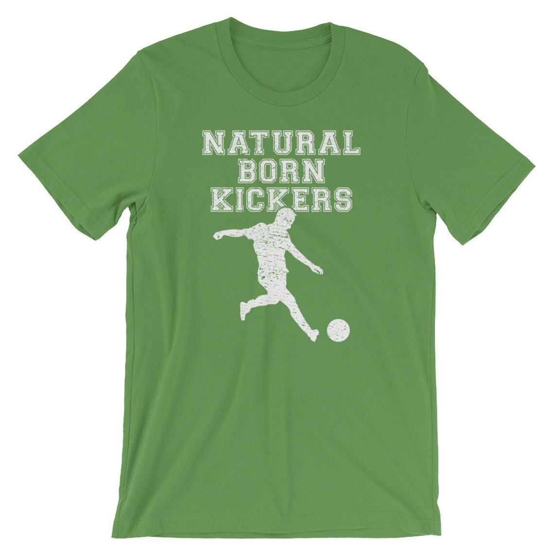 Kickball Team Shirt Natural Born Kickers Etsy