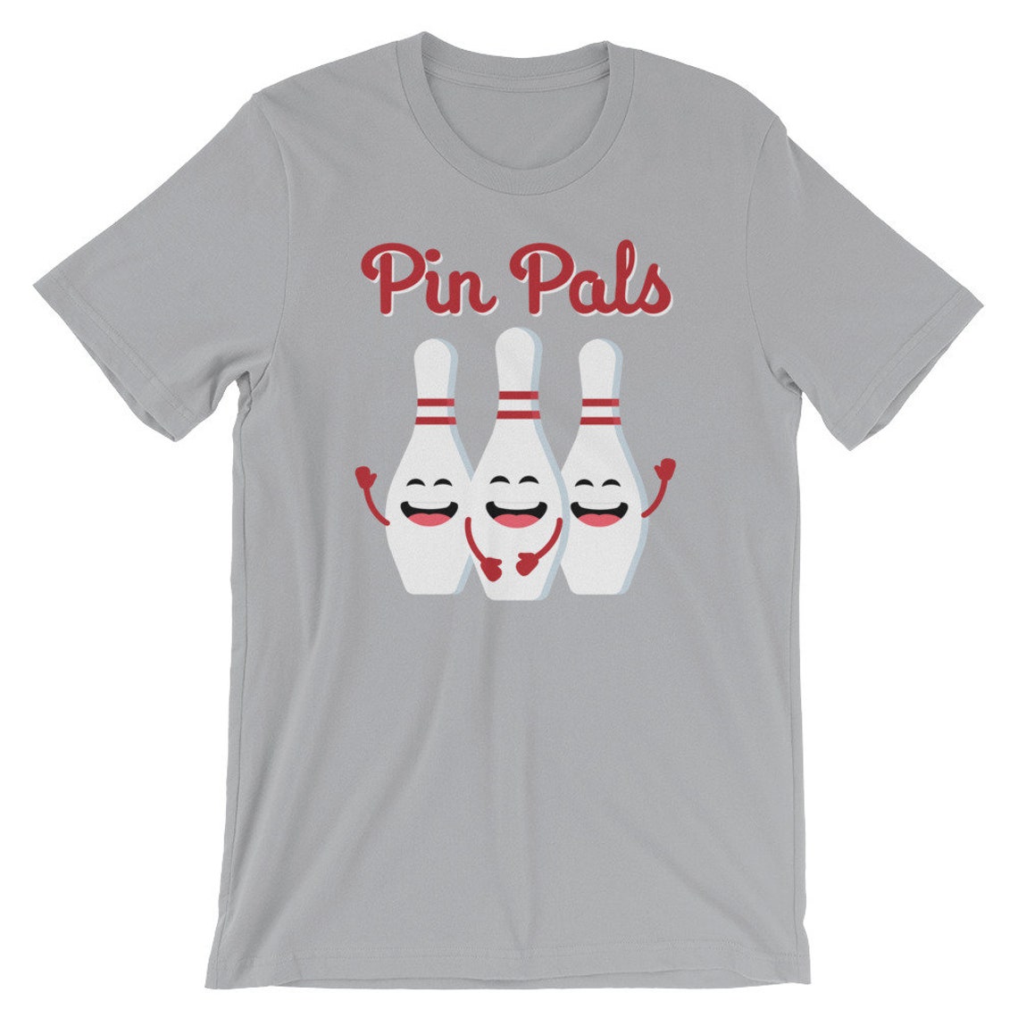 Funny Bowling Shirt for Men or Women Pin Pals Bowling Team Shirt Etsy