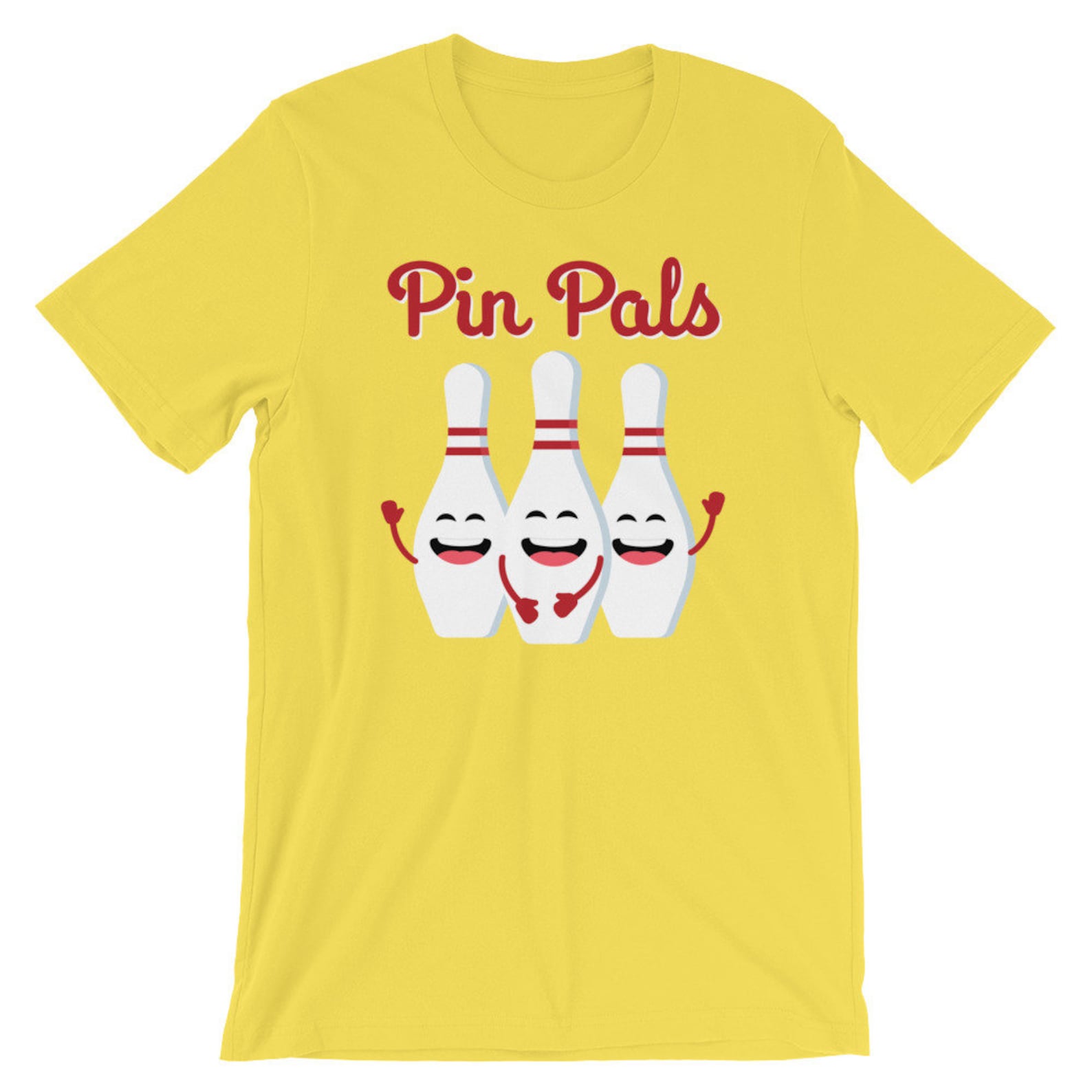 Funny Bowling Shirt for Men or Women Pin Pals Bowling Team Shirt Etsy