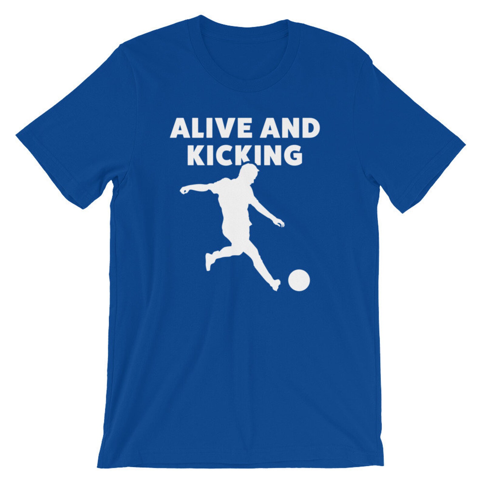 Funny Kickball Shirt Alive and Kicking Etsy