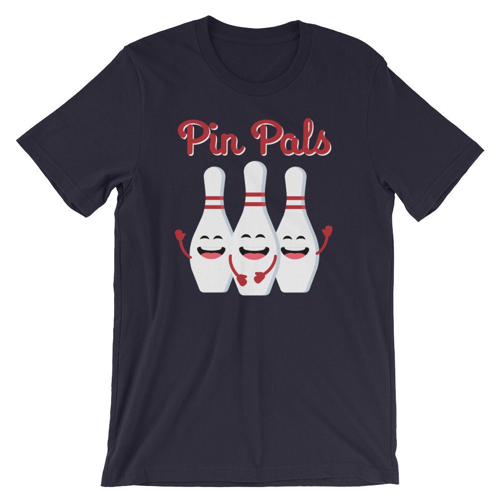 Funny Bowling Shirt for Men or Women Pin Pals Bowling Team Shirt Etsy