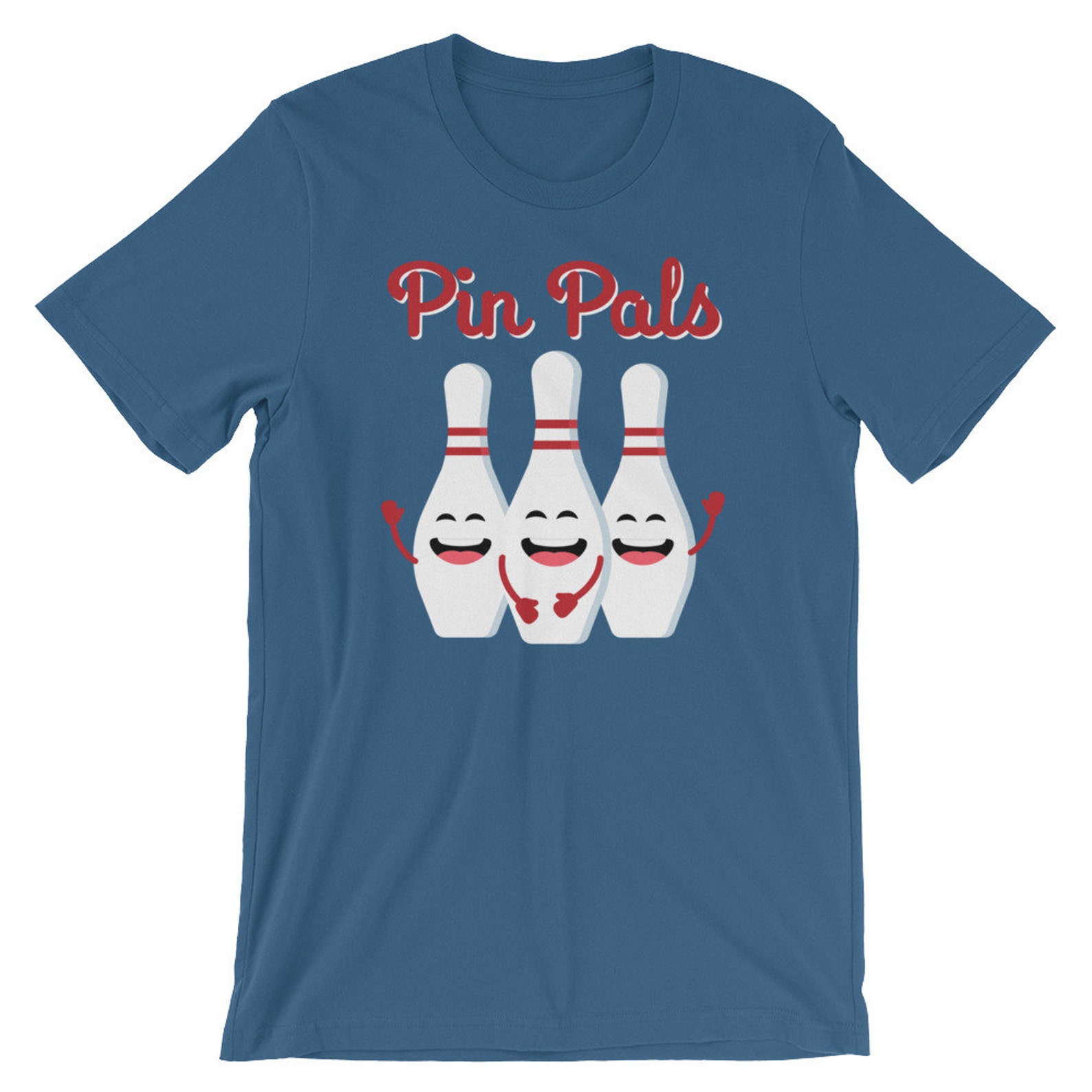 Funny Bowling Shirt for Men or Women Pin Pals Bowling Team Shirt Etsy