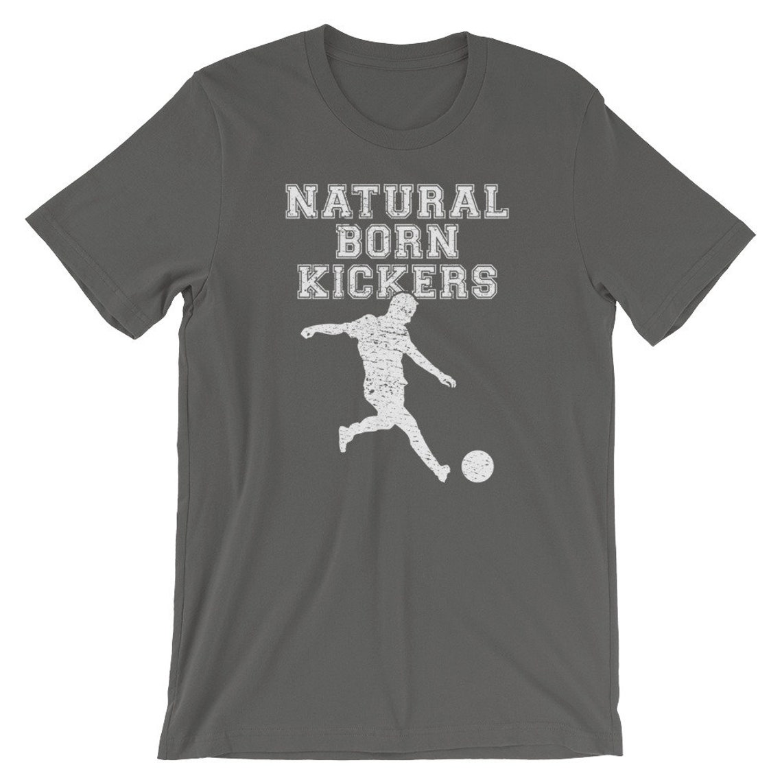 Kickball Team Shirt Natural Born Kickers Etsy