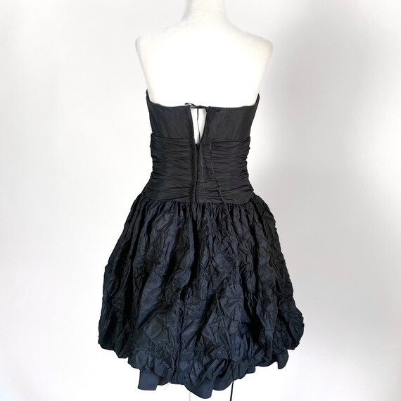 Vintage Y2k Jessica McClintock Black Tutu Mini Dr… - image 3