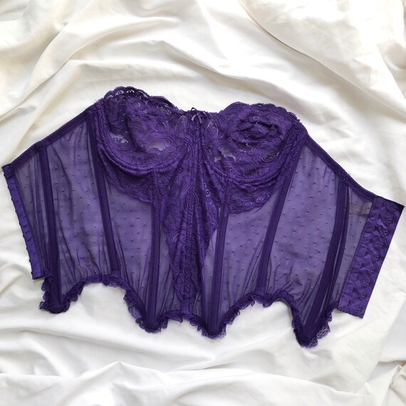 Vintage Victoria’s Secret Gold Label Purple Chanti