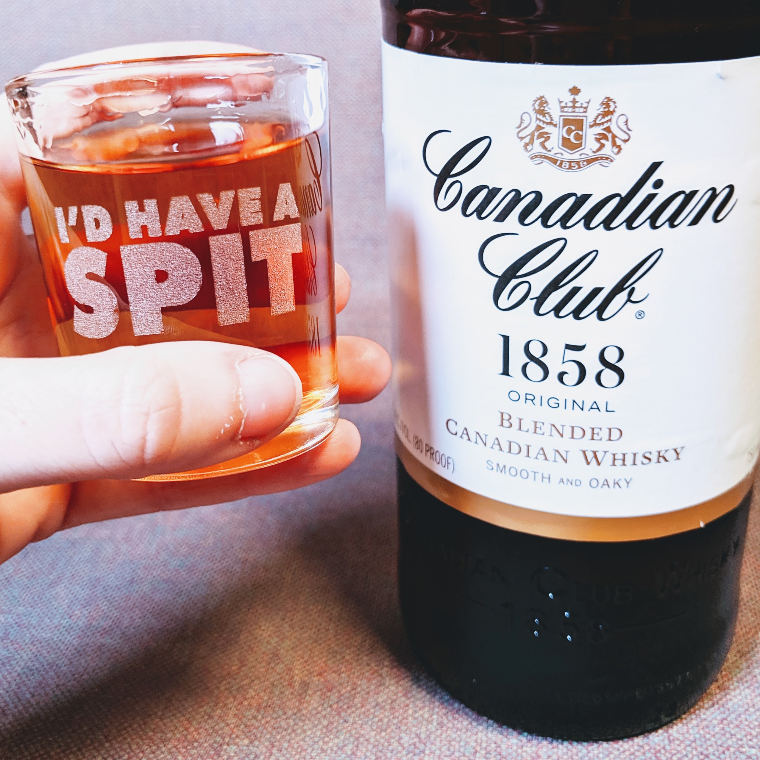 Glass spit