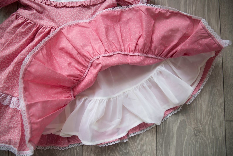 Pink Romany Dress Age 3yrs Cotton Baby Girl Vintage Spanish Etsy