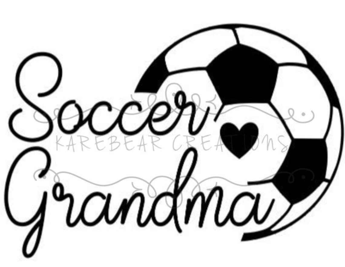 Soccer Grandma Digital File SVG PNG  Etsy