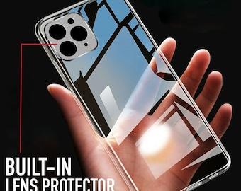 New Luxury Crystal Clear Silicone Shockproof Soft Case Cover For Apple iPhone 7 Plus 8 Plus X XS Max XR 11 Pro Max SE 2020