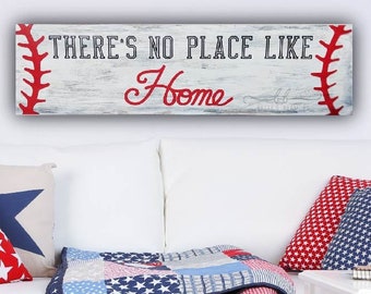 Geen plaats als Home Baseball Teken