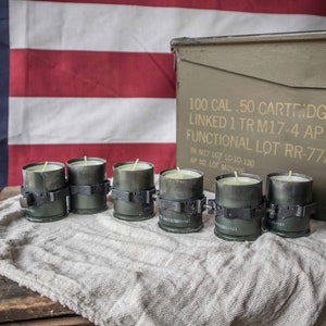 US Military 40MM MK19 Belt Fed Grenade Launcher Candle Chain
