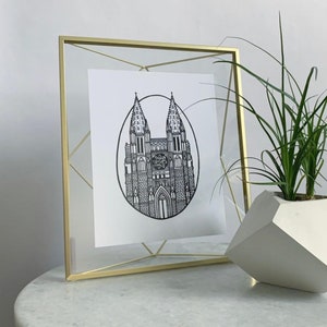 Cathedral de Bordeaux Print