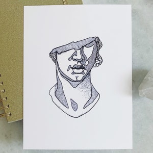 Colossal Head of Youth Print