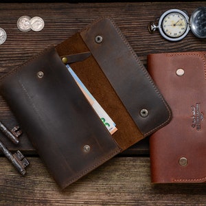Bolsa masculina, carteira masculina, carteira de couro, bolsa de mão, bolsa de couro, bolsa feita à mão, clutch masculina