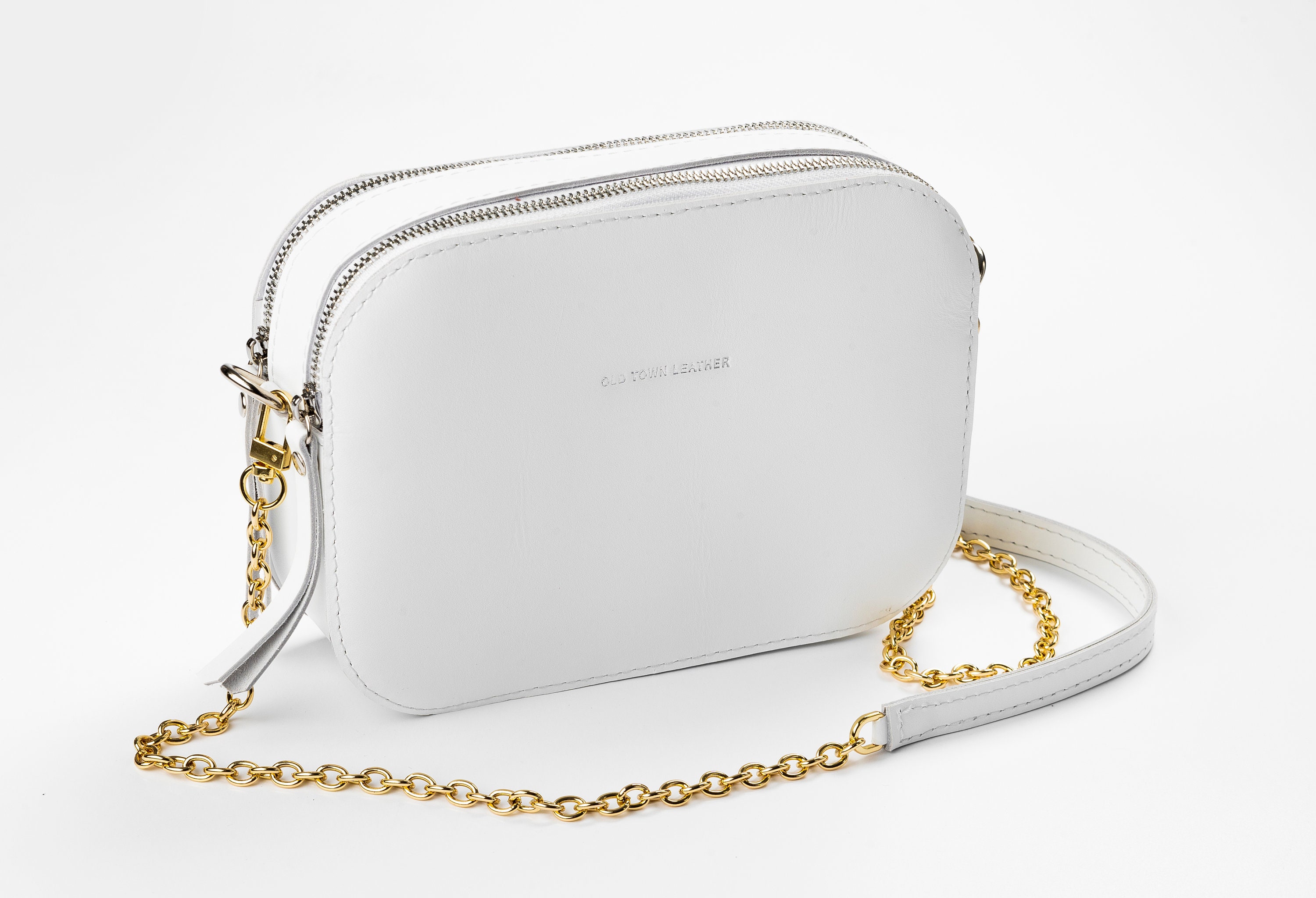 Medium Leather Shoulder Bag – Big Bag