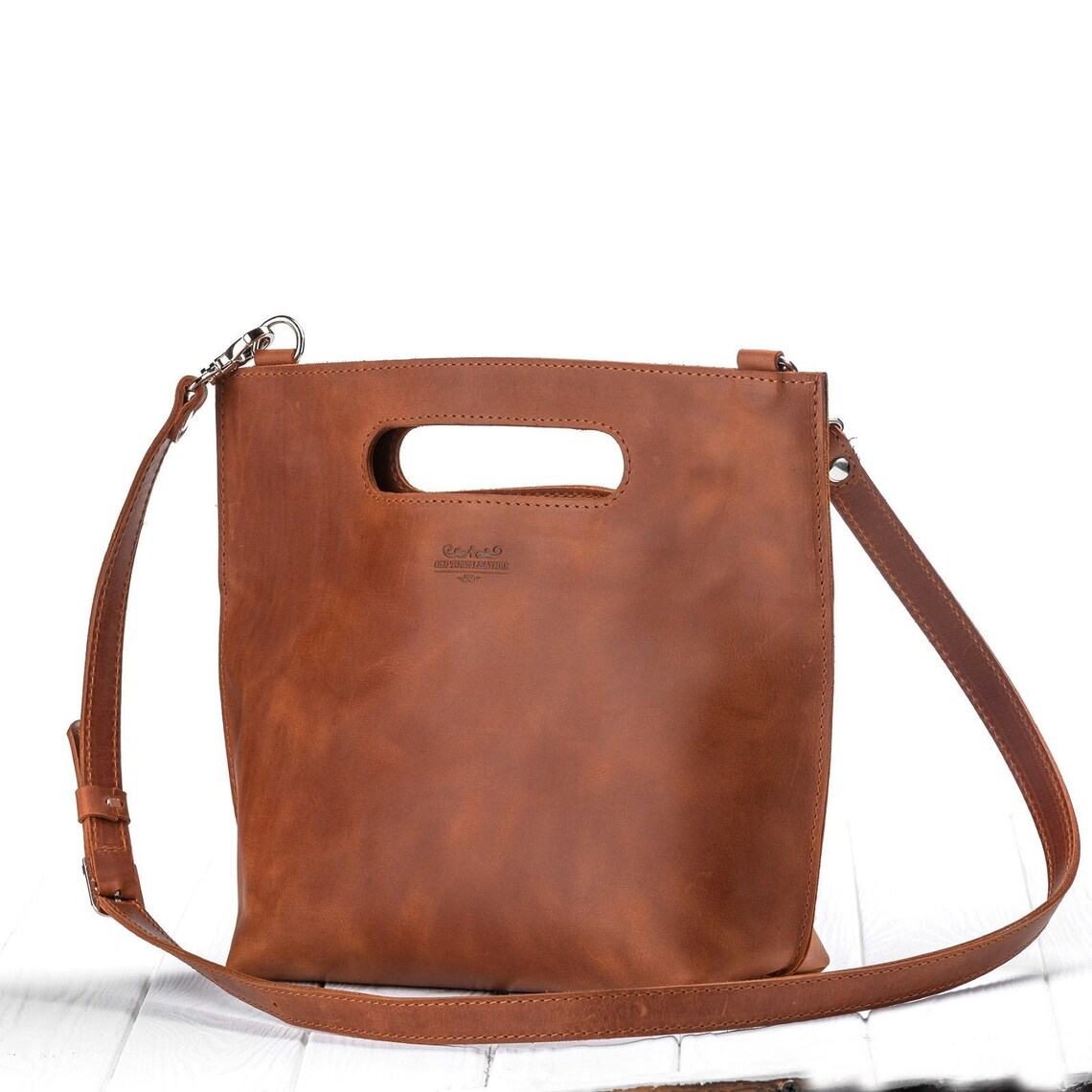 Caramel Leather Bag Shoulder Woman Bag Woman Leather Bag - Etsy