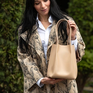 Mini Beige Ledertasche, Damen Ledertasche, Damen Ledertasche, Schultertasche, Vintage Ledertasche, Boho Ledertasche, Ledertasche