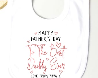 Babys Father’s Day outfit / our first Father’s Day / best daddy gifts / gifts to daddy from baby / personalised fathers day gift / super dad