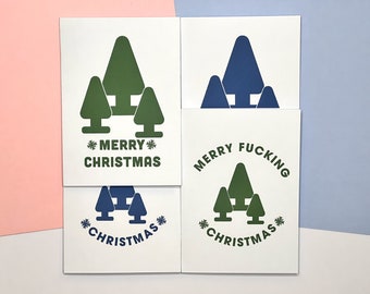 Christmas Card Multi-Pack - 4 Greetings Cards