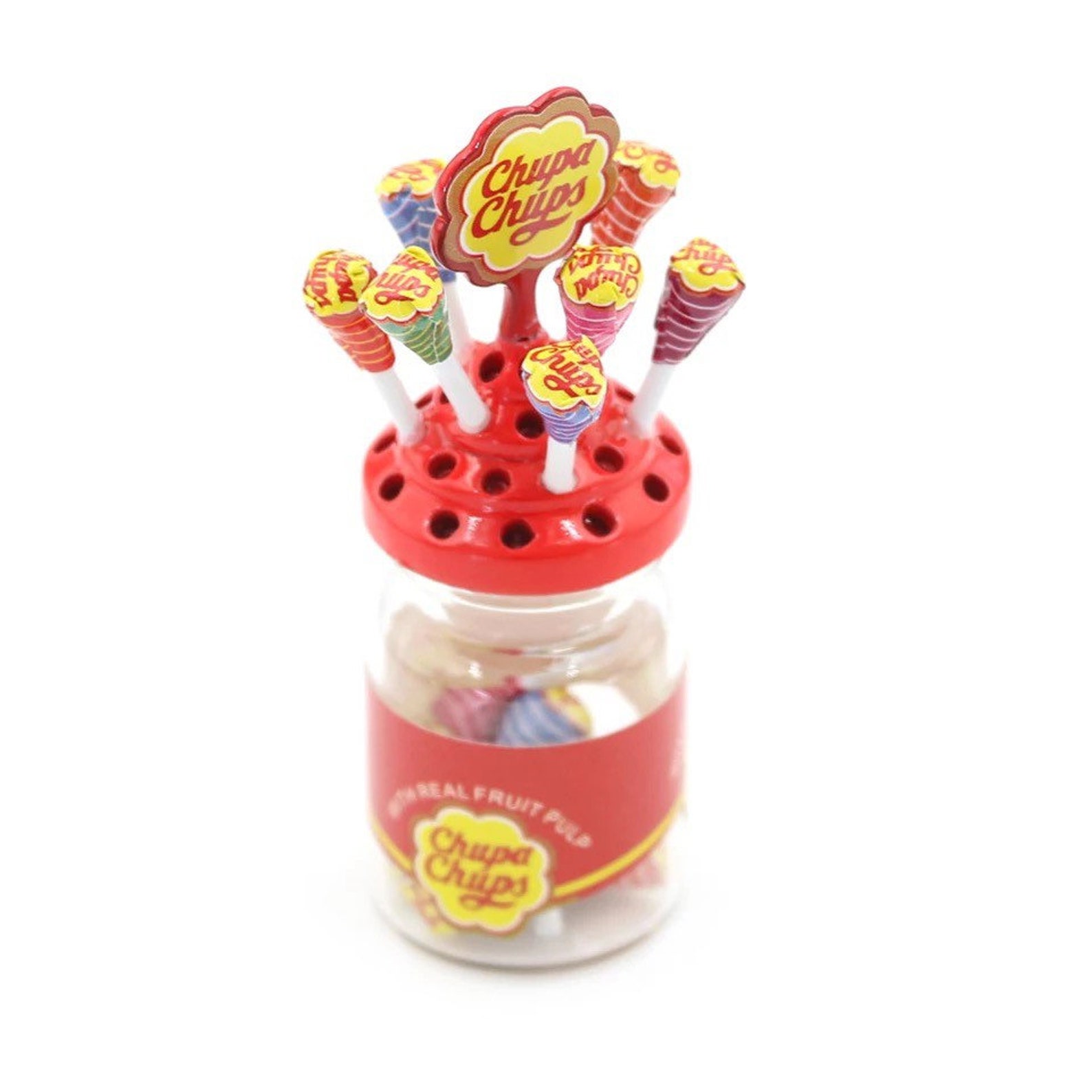 Dollhouse Lollipop Chupa Chups Miniature Candy Dessert Sweets Etsy