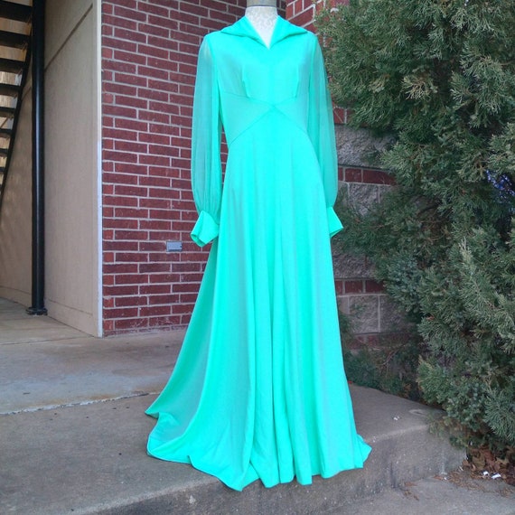 1970s prom dress styles