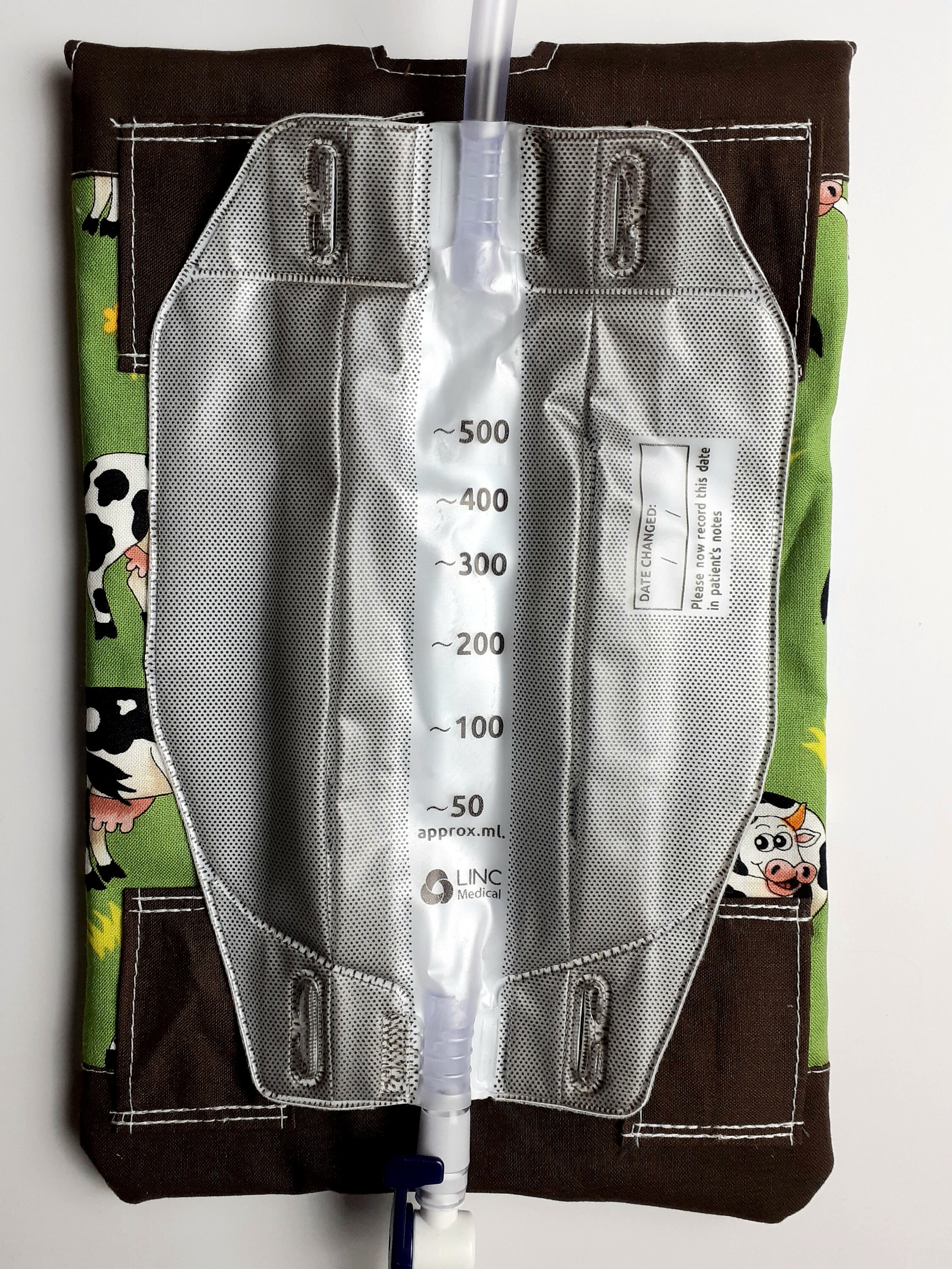 Catheter Leg Bag Cover Variations. Nutex. Cotton. Cows. . Etsy UK