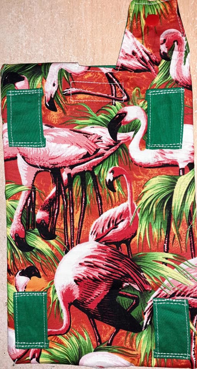 Pink flamingos Catheter leg bag cover
