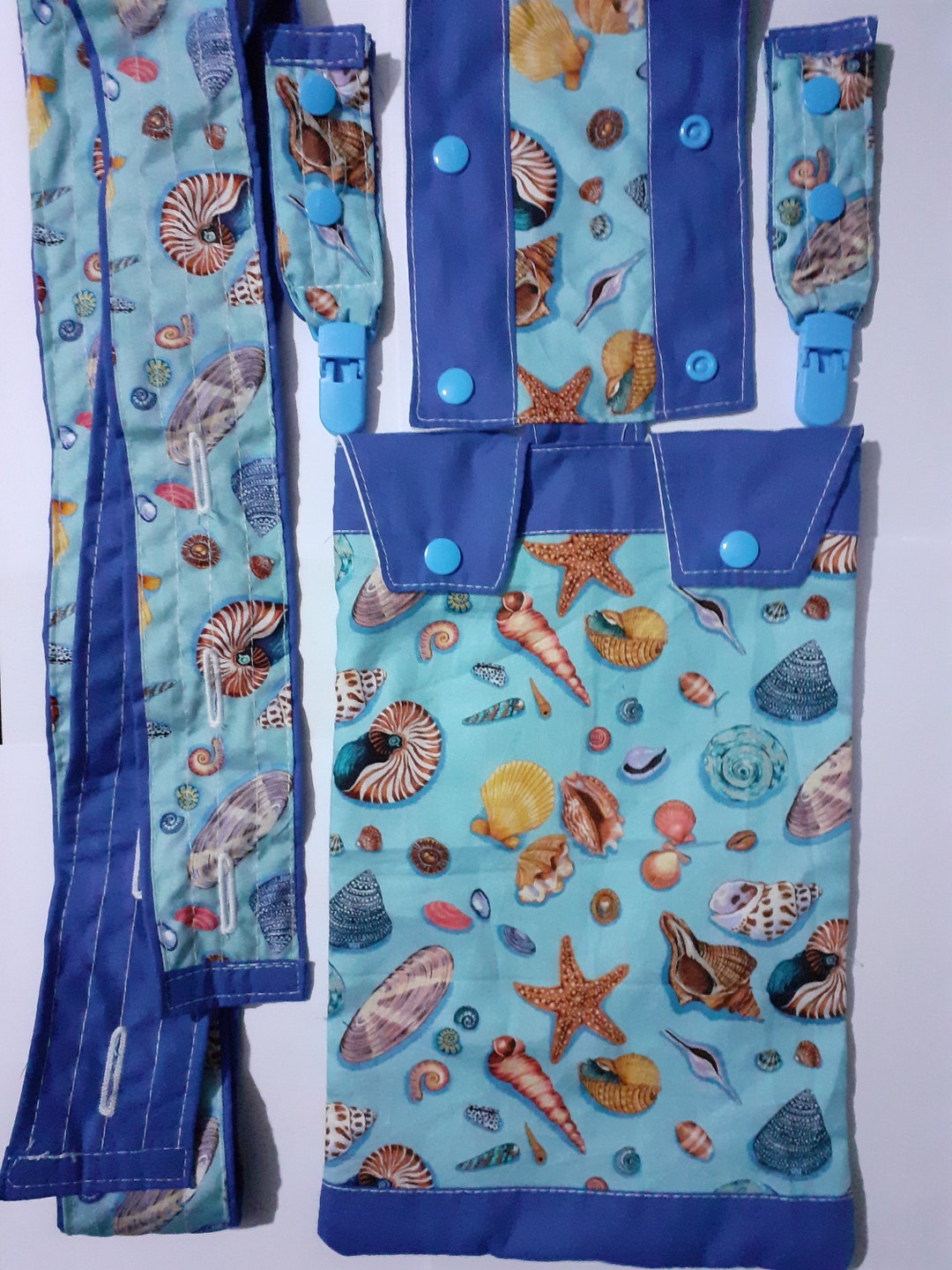 Catheter Leg Bag Cover Variations. Nutex 100cotton.. Sea Side Pattern. Etsy