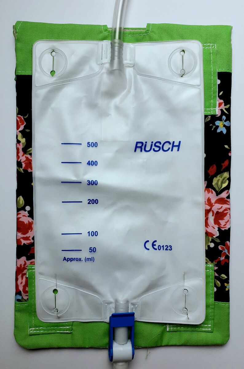 Catheter leg bag cover Etsy