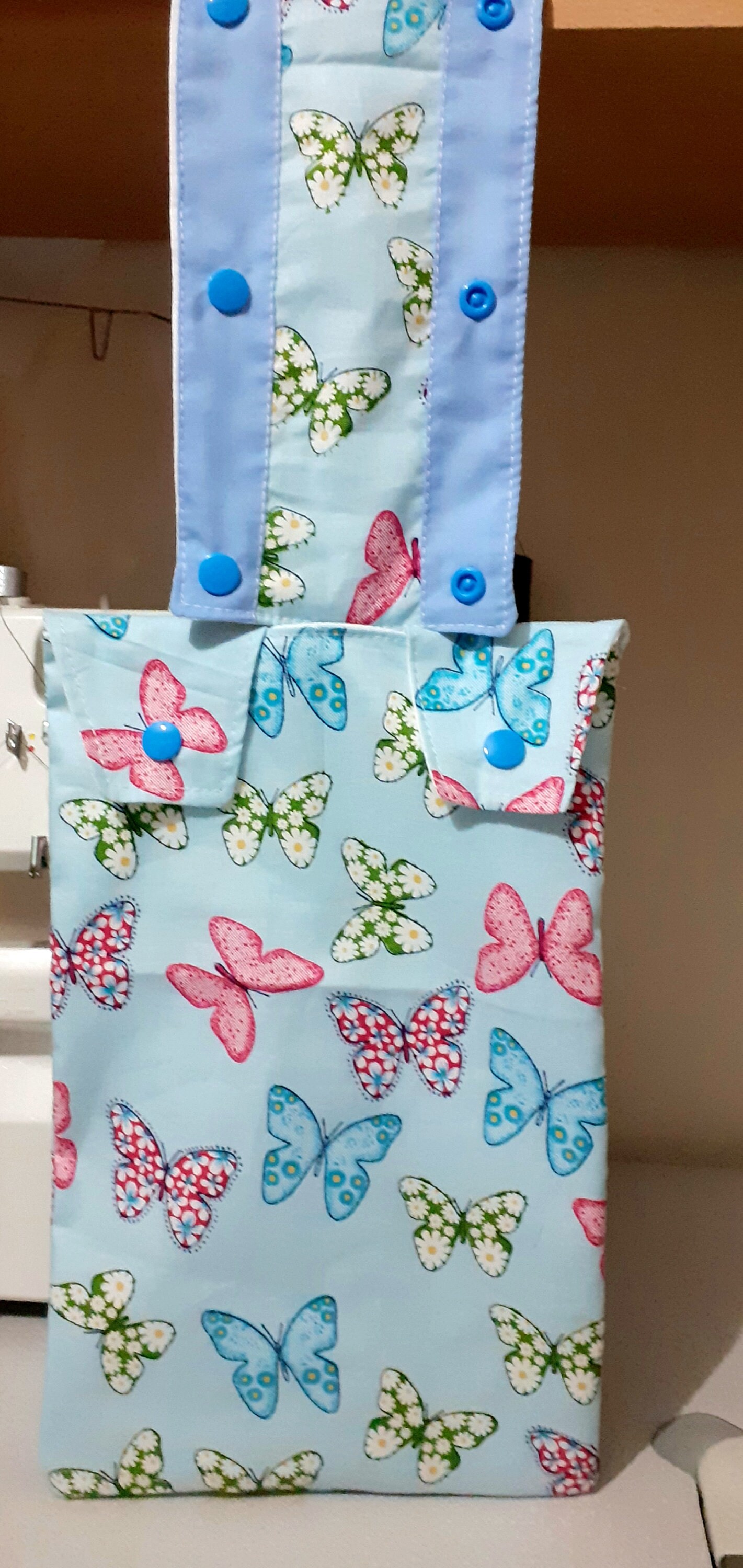 Catheter leg bag cover variations. Cotton. Blue with Etsy