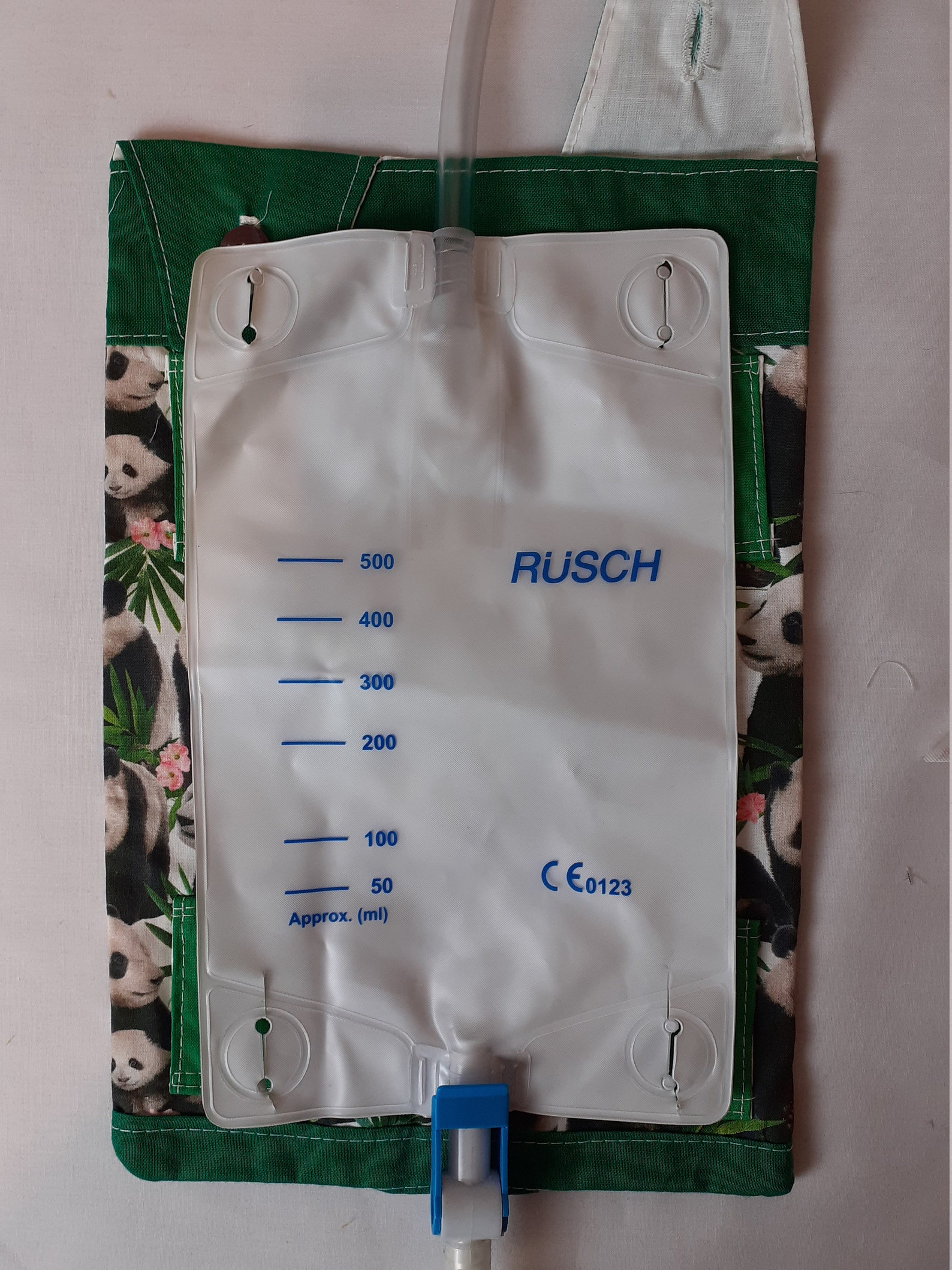 Catheter Leg Bag Cover. Printed Fabric Design. Pandas. Etsy