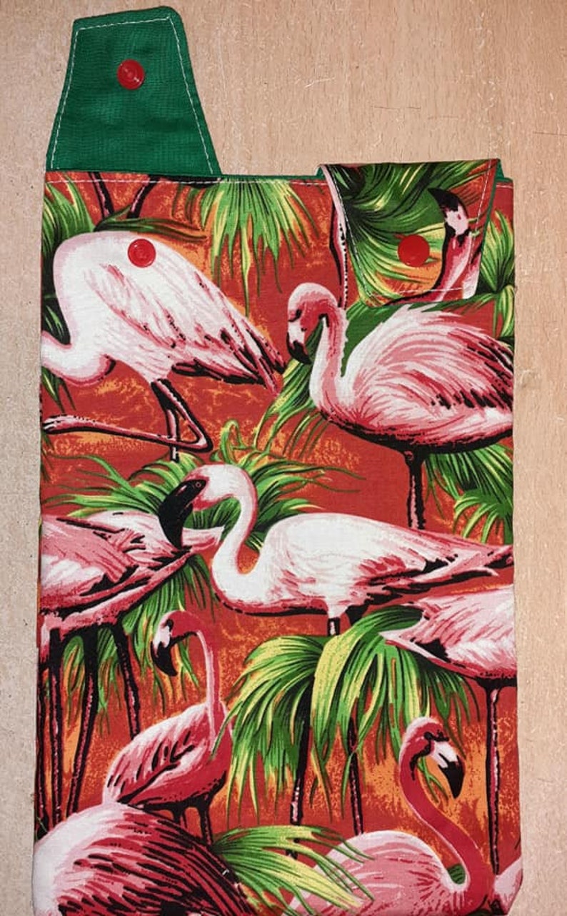 Pink flamingos Catheter leg bag cover
