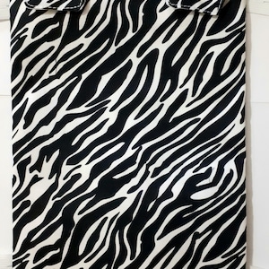 Zèbre. Couvre-sac de jambe pour cathéter + variantes