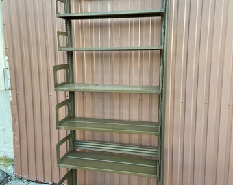 Strafor Metal Shelf, 1930s Lipman Design Vintage Industrial