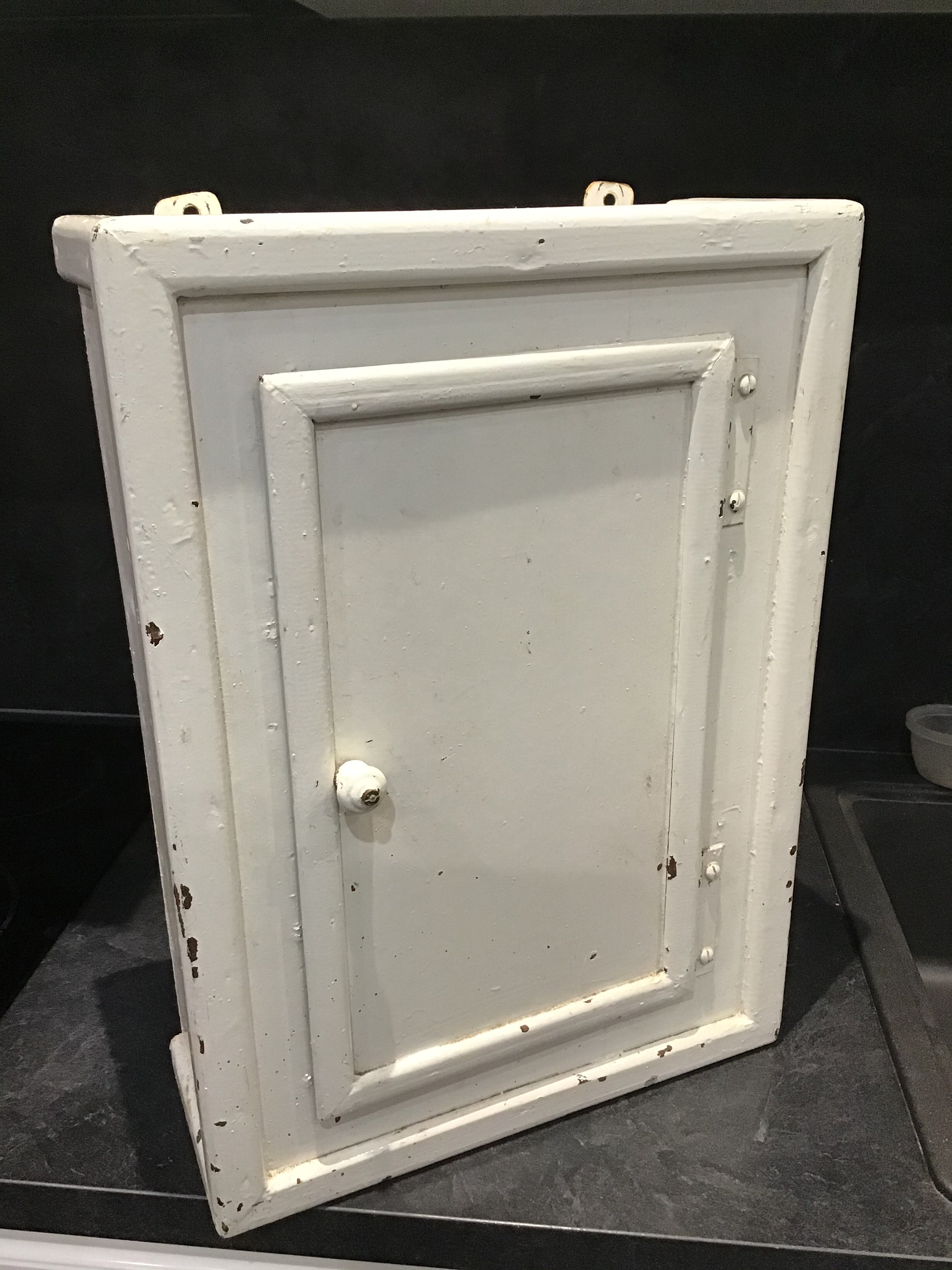 Armoire Pharmacie Murale Vintage Déco Bohème French Apothecary Wall Cupboard 1960