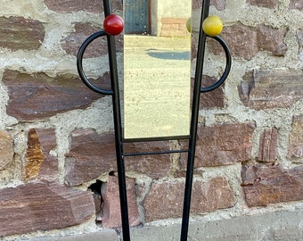 Coat rack on foot vintage parrot wardrobe Roger Feraud, France, 50s - 60s