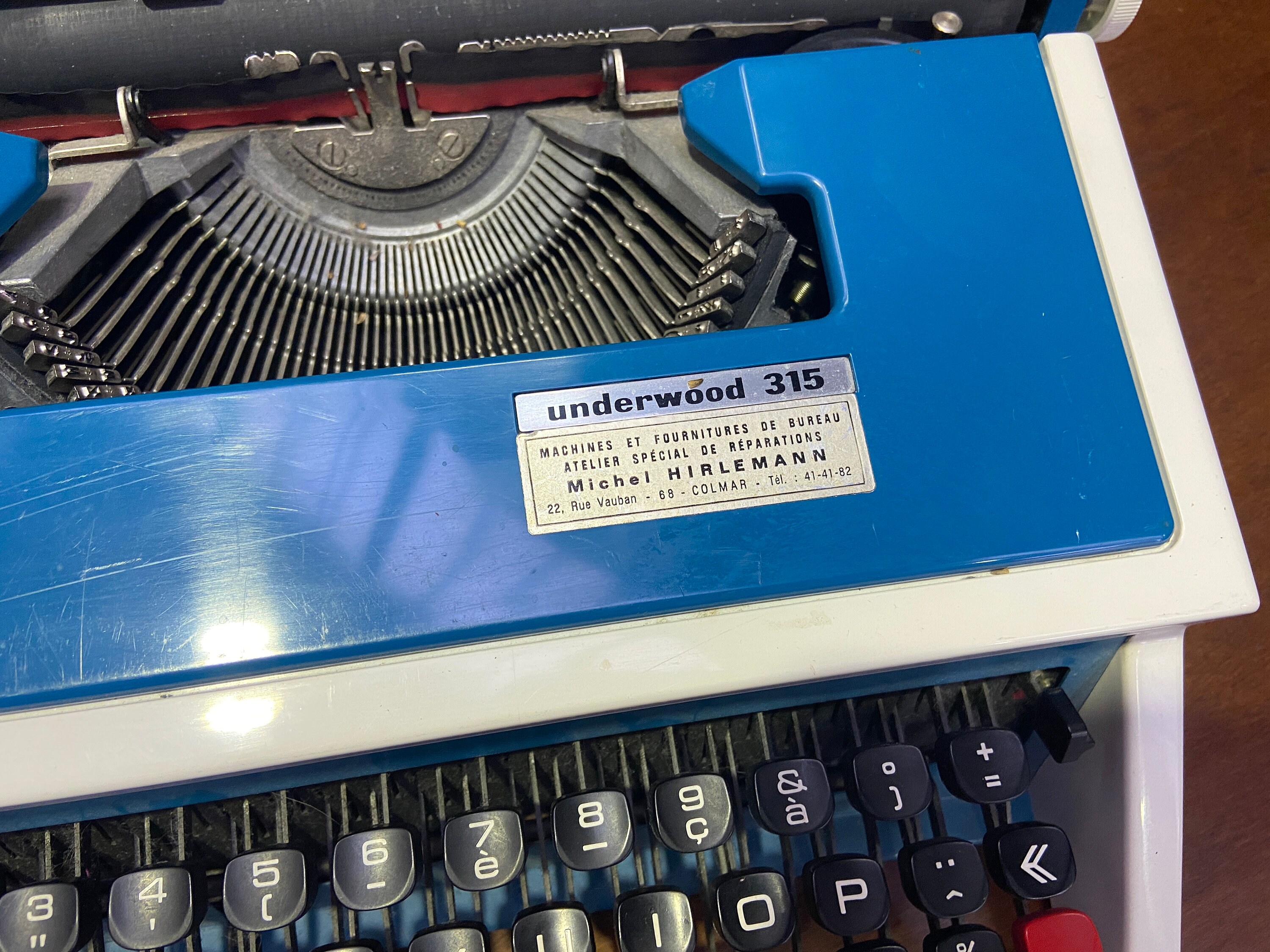 Vintage 70s Underwood 315 Typewriter - Etsy