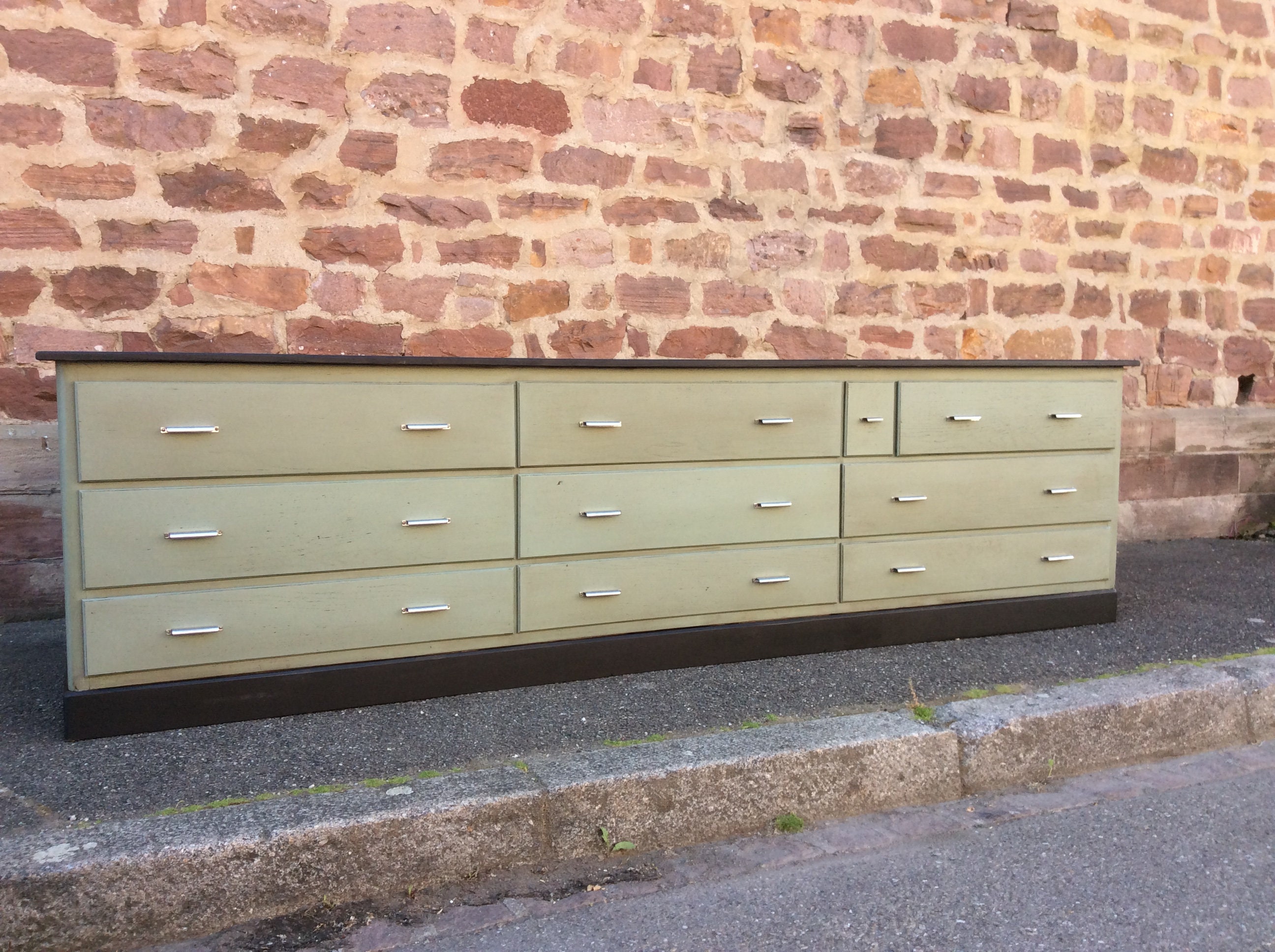 Meuble d'atelier Industriel à Tiroirs Vintage 1960 Industrial Workshop Cabinet Chest French