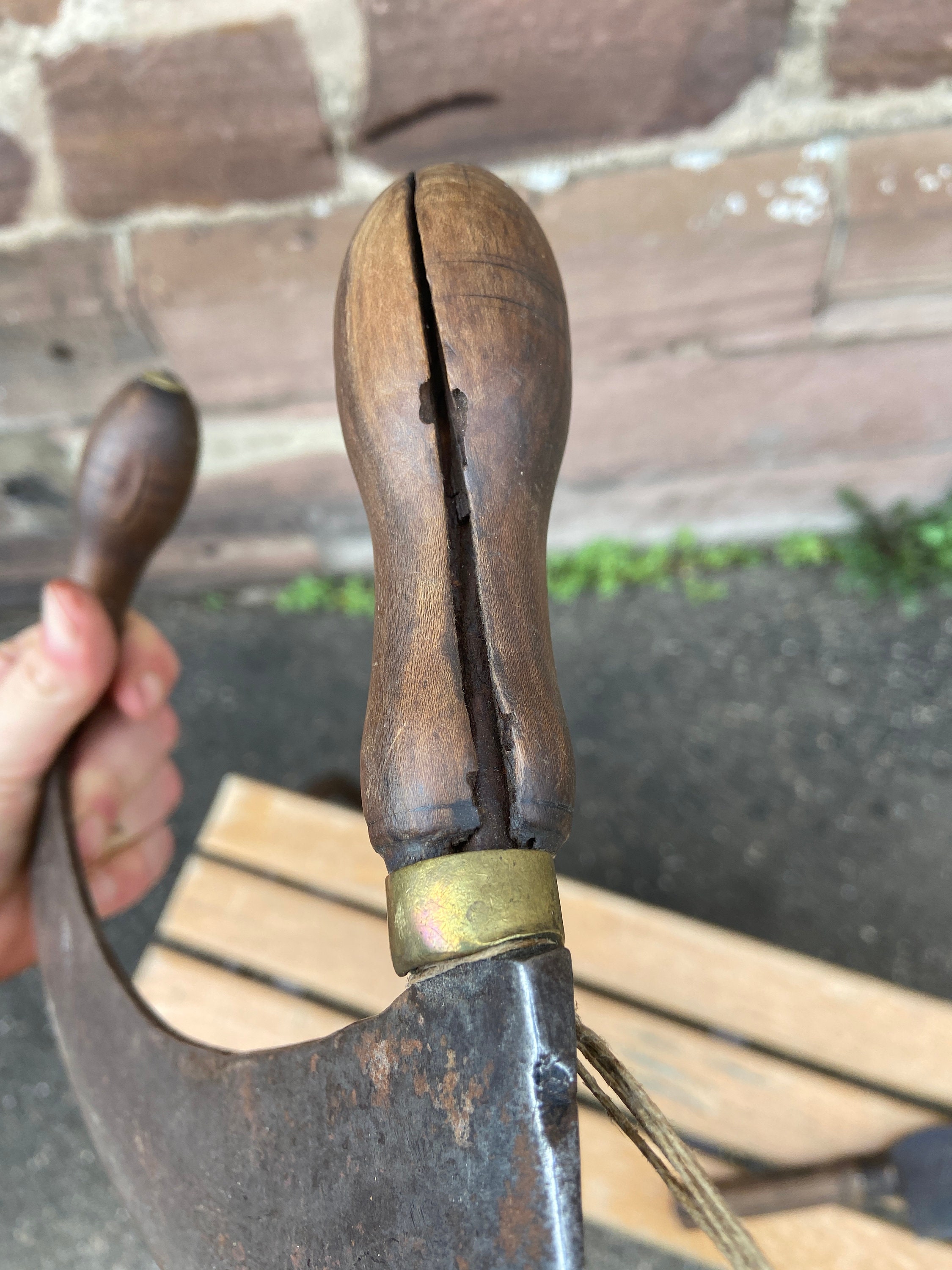 FEUILLE BOUCHER OLD tool / OUTIL ANCIEN, Couperet de cuisine (n° 14