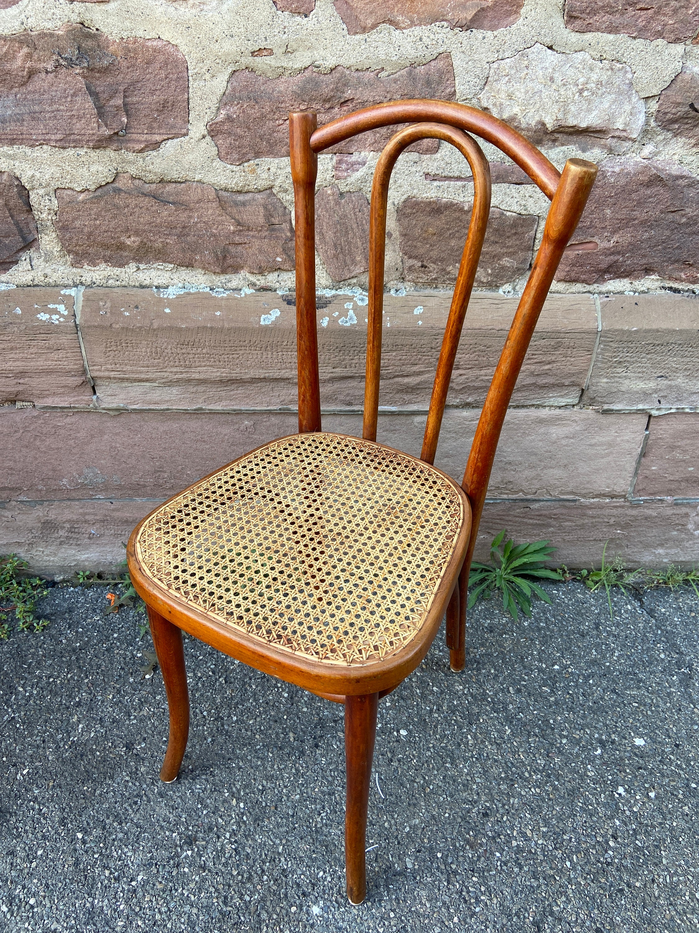 Ref 644 Rare Viennese Bistro Chair Thonet Nr 56 Bugholzstuhl