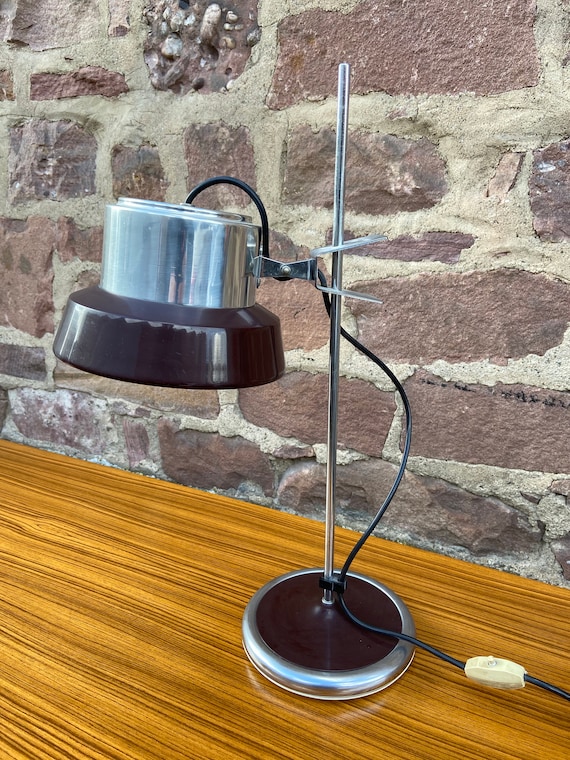 Desk Lamp in Metal, Targetti SANKEY 1970s Lampe De Bureau Design Italien -   Israel