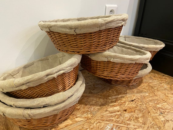 Set of 7 Antique French Baker 