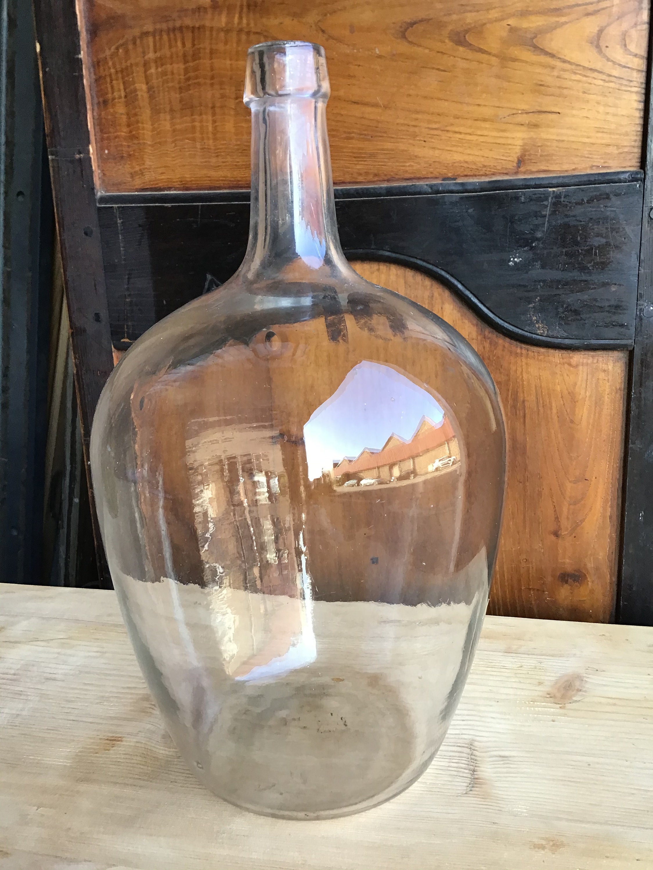 Dame-Jeanne 10Litres Vintage Bouteille Decoration French Carboy Demi John