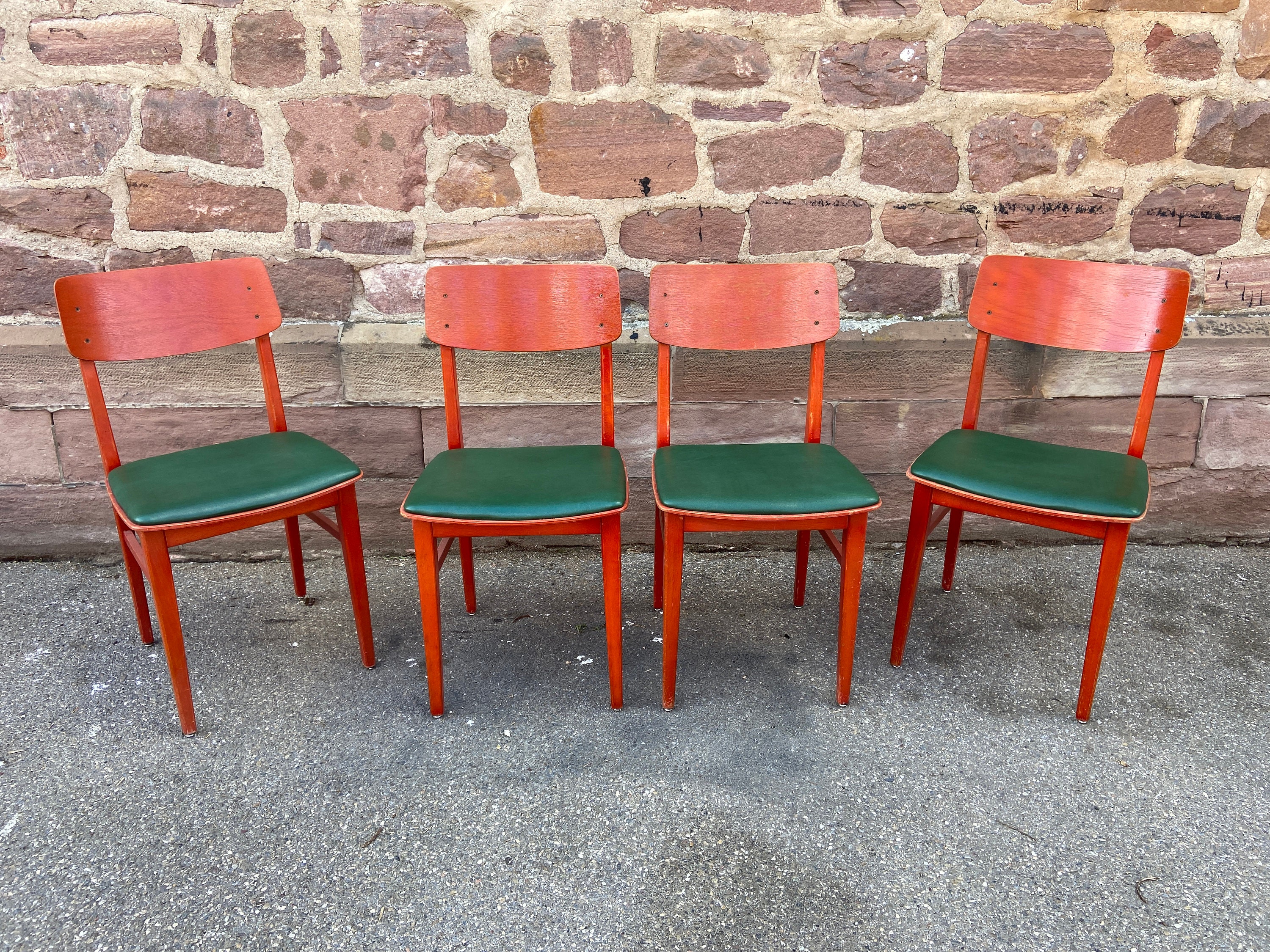 4 Chaises Vintage De