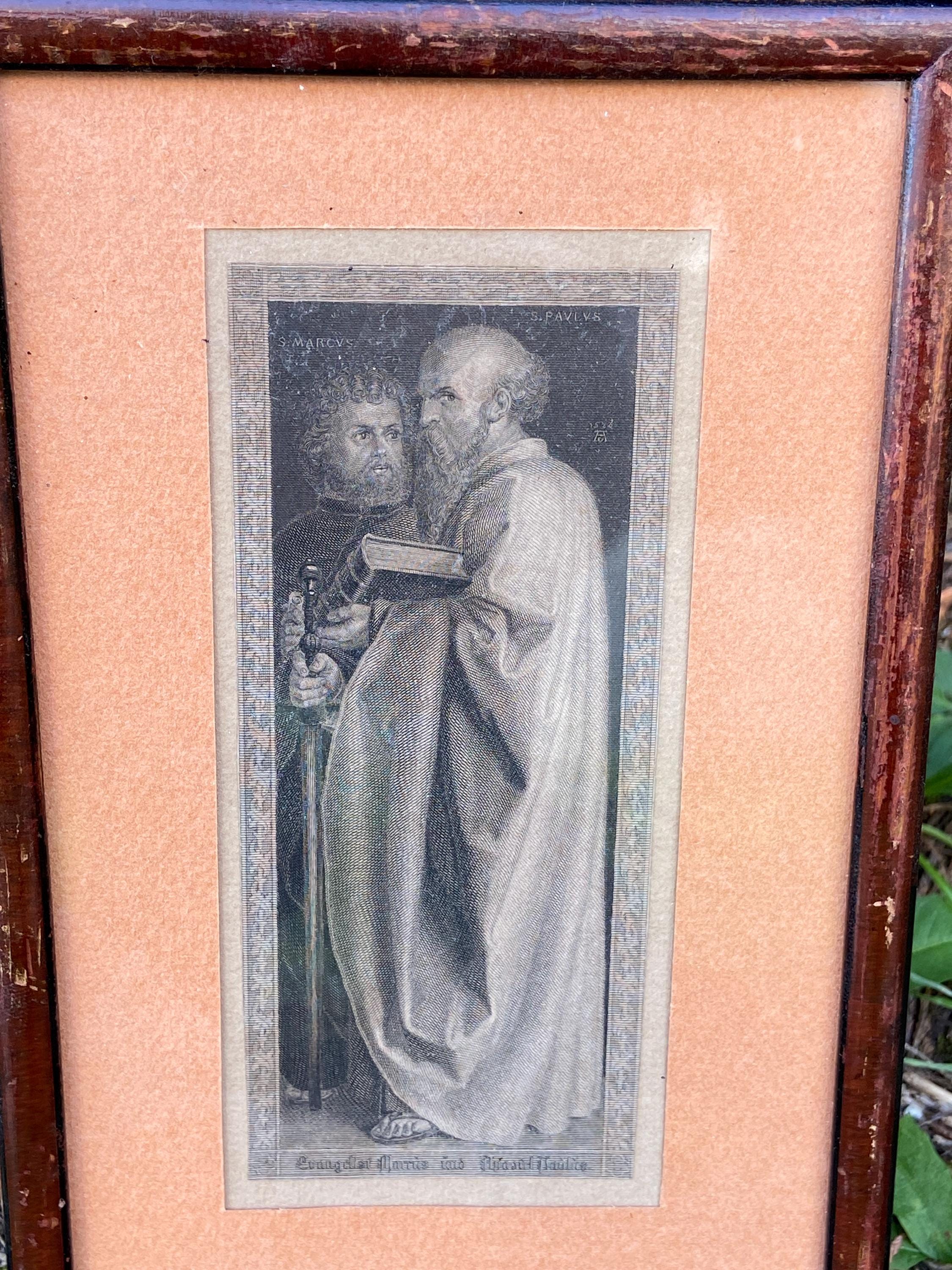Pair of Paintings Engravings Representing the Four Apostles Albrecht Dürer  Around 1900 Raab Catholic Religion - Etsy, image size:2250x3000