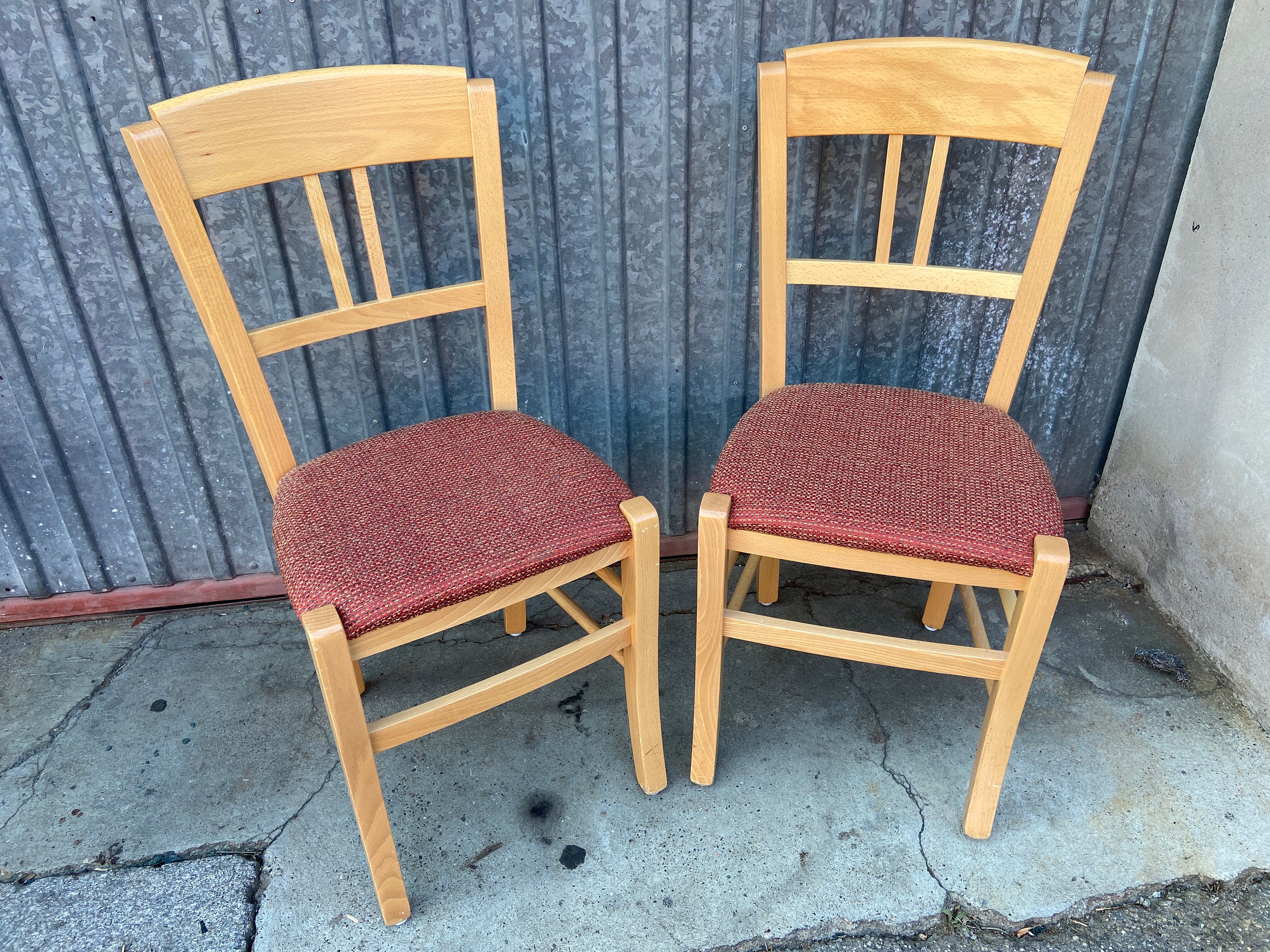 Ref 295 Paire De Chaises