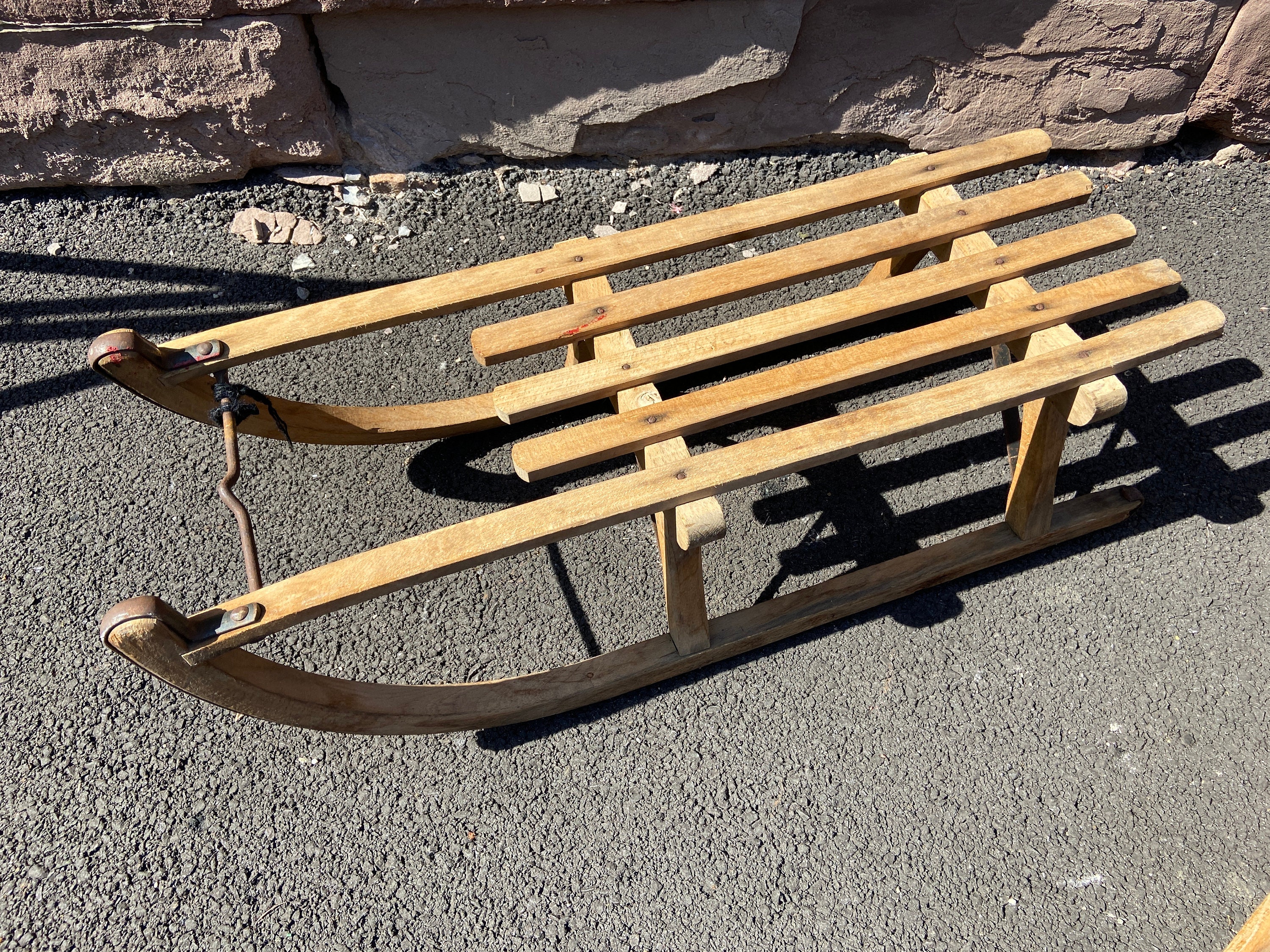 Vintage Davos Sled - Etsy