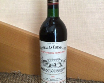 fles Wijn Bordeaux château la Couspaude Saint Emilion Frankrijk 1986 (Rood) Bordeaux Wijn Grand Cru Classé