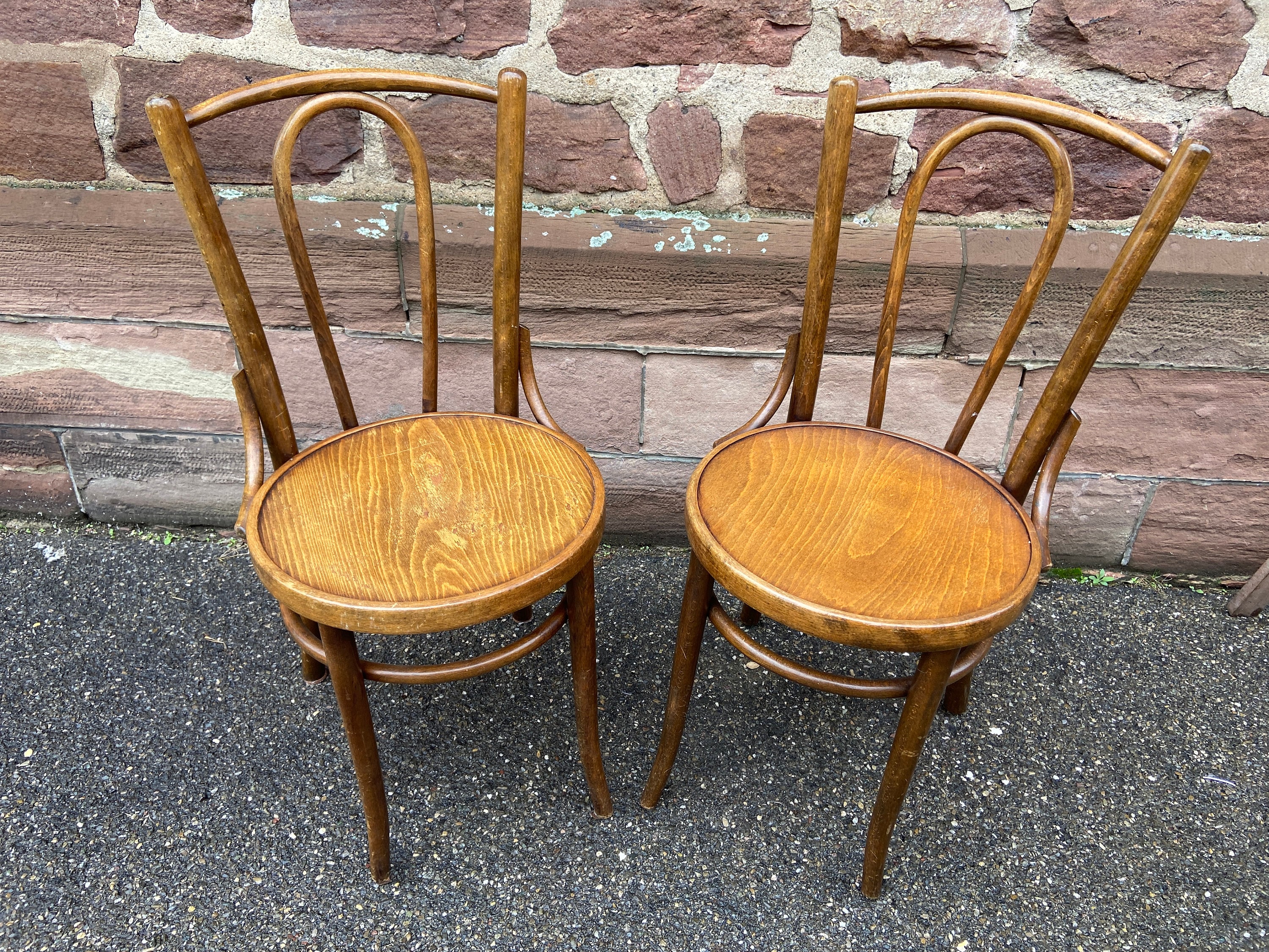 1930s ヴィンテージ THONET 曲げ木チェア 椅子 バウハウス